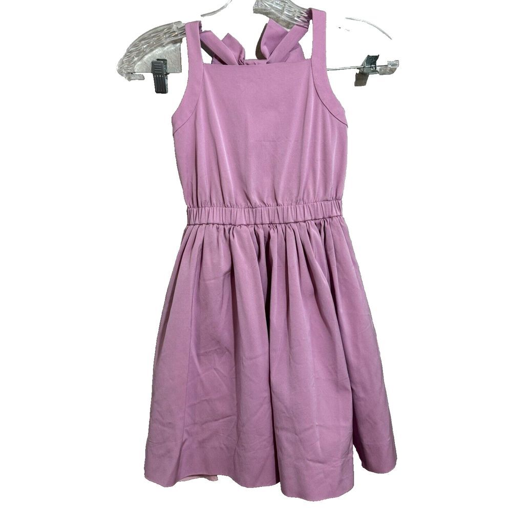 Crewcuts‎ pink bow back tulle dress size 7
